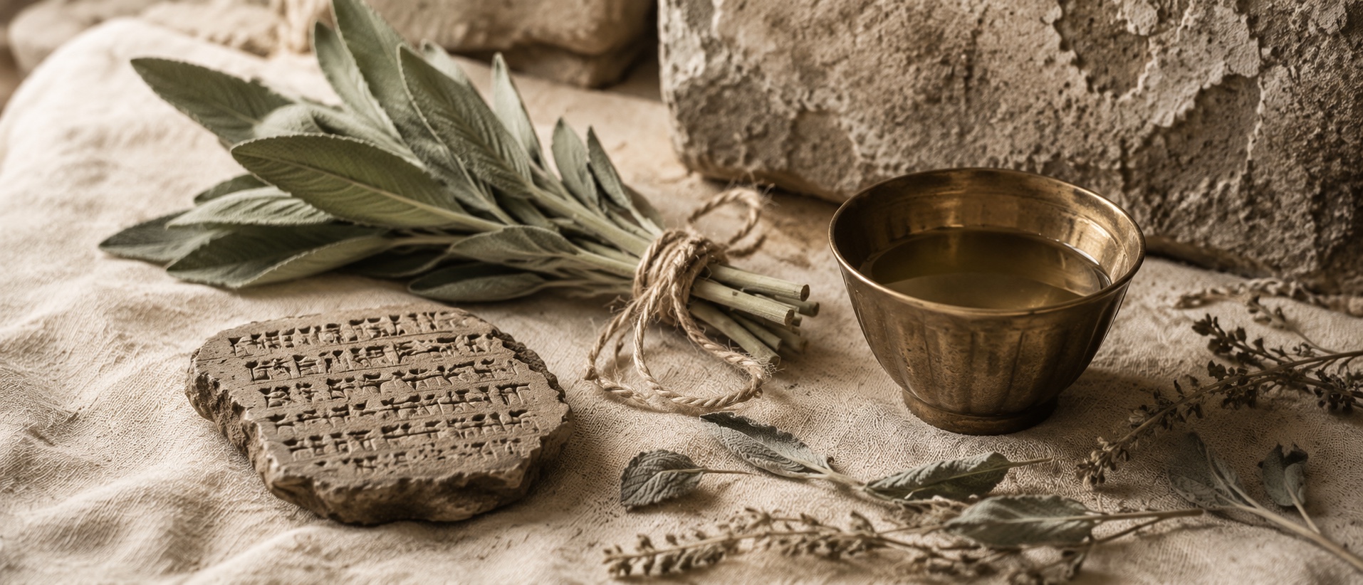 Salvia at Hattuša — a 3,500-year prescription for the throat